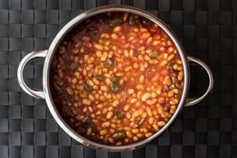 Kıymalı Kuru Fasulye