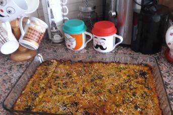 Fırında Sebzeli Mücver