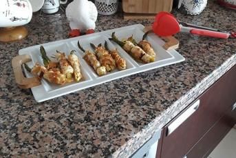 Kaşarlı Pastırmalı Kuşkonmaz Çubukları