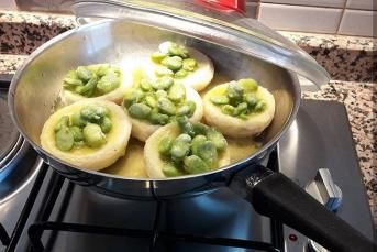 İç Baklalı Enginar Çanakları