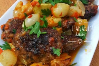 Köfteli Sebze Kebabı