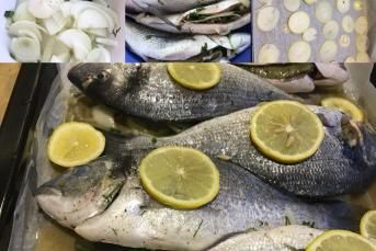 Fırında Çipura Balığı