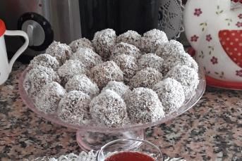 Hurmalı Yulaflı (Şekersiz) Bomba Toplar