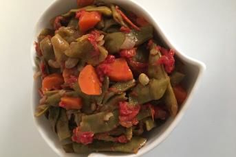 Havuçlu Zeytinyağlı Taze Fasulye