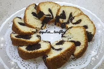 Susamlı Kakaolu Kek