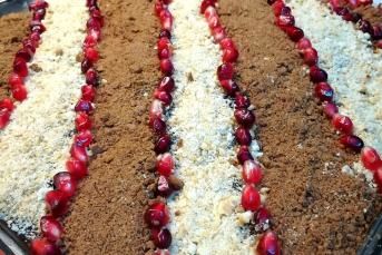 İki Renkli Kumlu Pasta