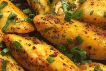 Elma Dilimi Taze Patates