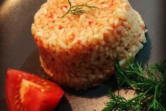 Domatesli Pilav