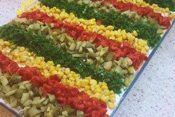 Etimekli Tavuklu Salata