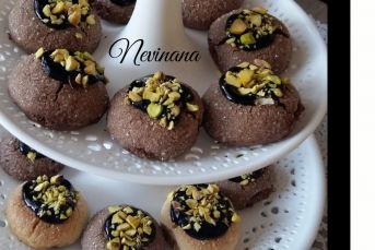 Fıstıklı Elmas Kurabiye