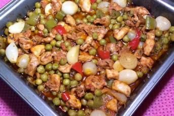 Fırında Sebzeli Tavuk Tarifi