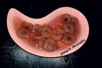 Kireç Kaymağında Muz Reçeli