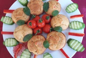 Peynirli Muffin Tarifi