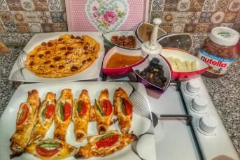 Karnıyarık Börek Yapımı