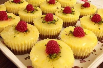 Porsiyonluk Limonlu Cheesecake