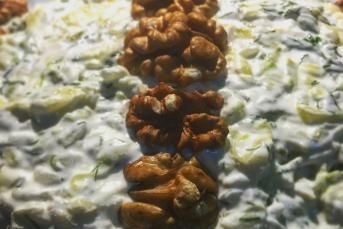 Nuraniye (Yoğurtlu Pirinçli Kabak) Mezesi