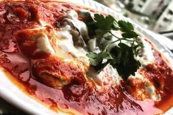 Kuru Patlıcanlı Ve Kuru Biberli Meze