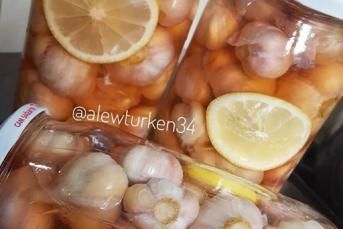 Sarımsak Turşusu (3 Adet 1 Lt Kavanoz İçin)