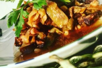 Kurutulmuş Taze Fasülye Yemeği