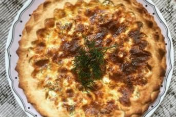 Dereotlu Peynirli Kiş