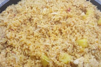 Tavuklu Bulgur Pilavı