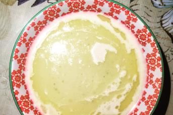 Patatesli Meyaneli Çorba