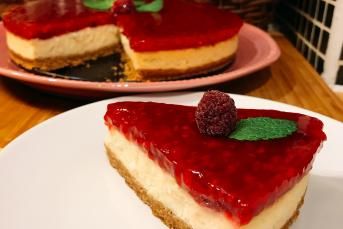 Frambuazlı Cheesecake