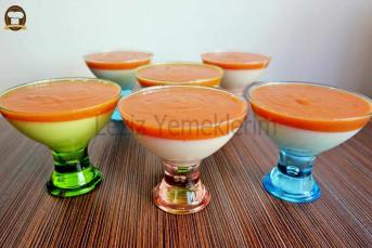 Şeftalili Muhallebi