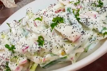 Salatalık Turp Mezesi