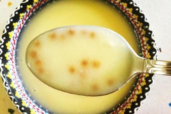 Kuskus Makarnalı Kereviz Çorbası