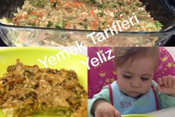 Bebekler İçin Fırında Karışık Mücver