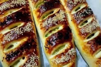 Patatesli Sucuklu Simit Ekmek