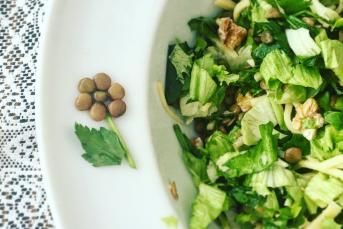 Yeşil Mercimekli Yeşil Salata