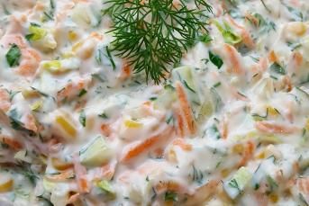 Pratik Mayonezli Renkli Salata