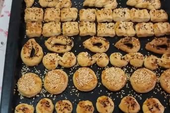 Pastane Usulü Tuzlu Kurabiye