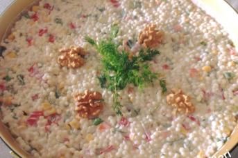 Kuskus Salatası Yapımı