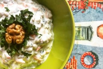 Mısırlı Buğdaylı Yoğurt Mezesi