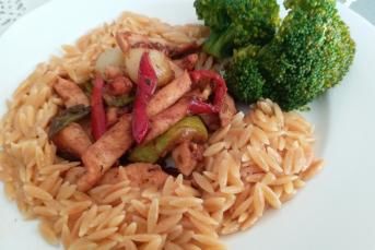 Sebzeli Soya Soslu Tavuk