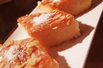 Limonlu Bademli Revani Tatlısı