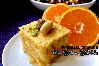 Mandalinalı Havuçlu Revani