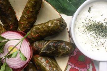 Mısır Yarmalı Karalahana Sarması