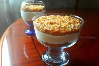 Çıtır Kadayıflı Leziz Muhallebi