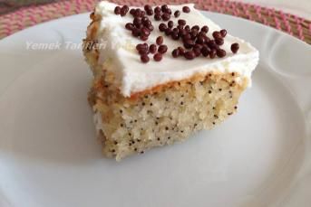 Haşhaşlı Revani Pasta