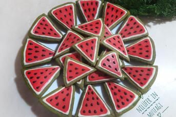 Karpuz Dilimi Kurabiyeler