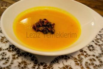 Baharatlı Kabak Çorbası