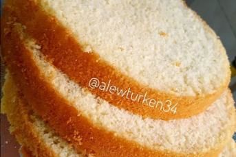 Aromalı Sünger Pandispanya (Pastane Usulü)