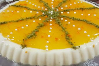 Portakal Pelteli Sütlü Muhallebi