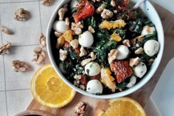 Portakallı Ispanak Salatası