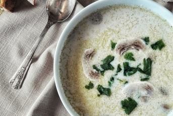 Kremalı Mantar Çorbası Yapılışı