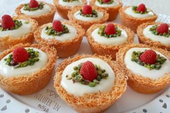 Muhallebili Kadayıf Çanakları